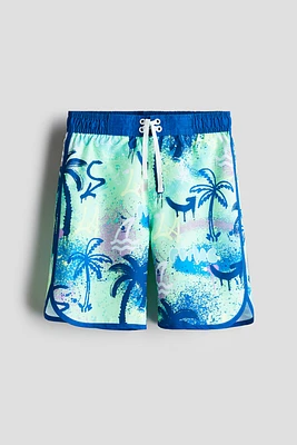 Patterned Swim Shorts