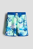Patterned Swim Shorts