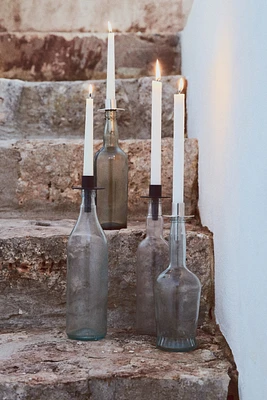 Bottle-mounted Candle Holder