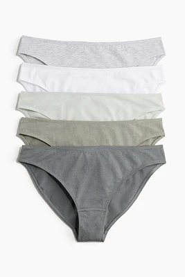 Lot de 5 culottes en coton
