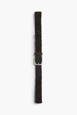 Braided Leather Belt