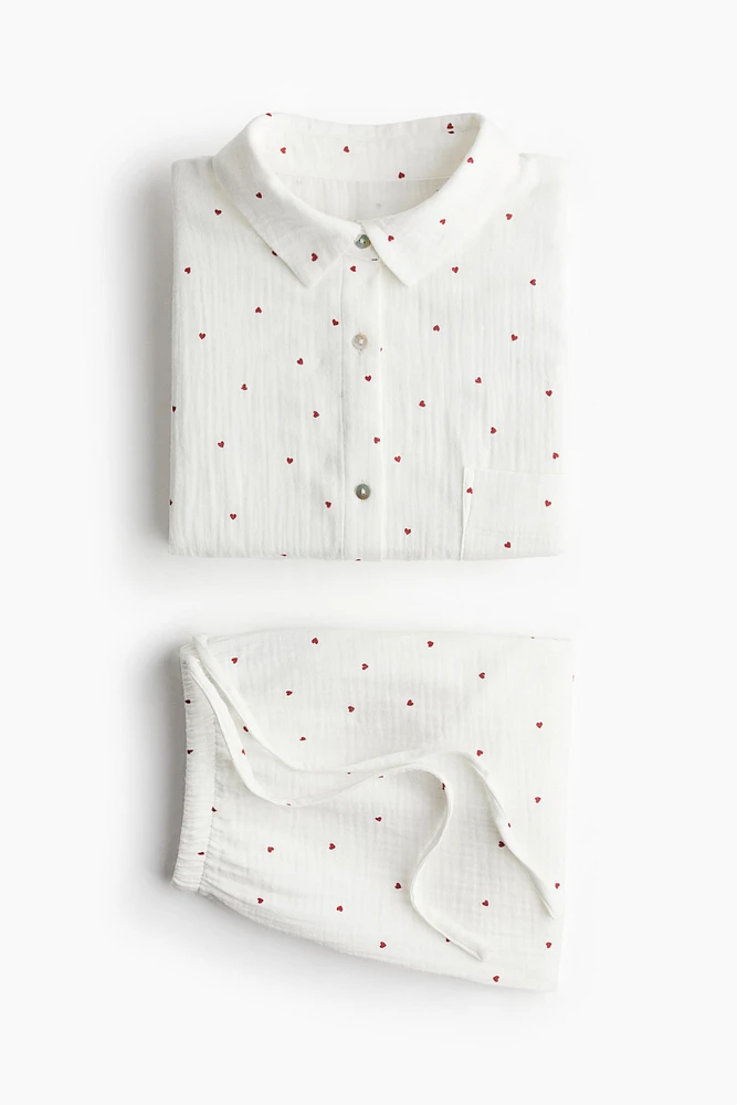 Chemise et short de pyjama