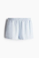 Short en lin mélangé