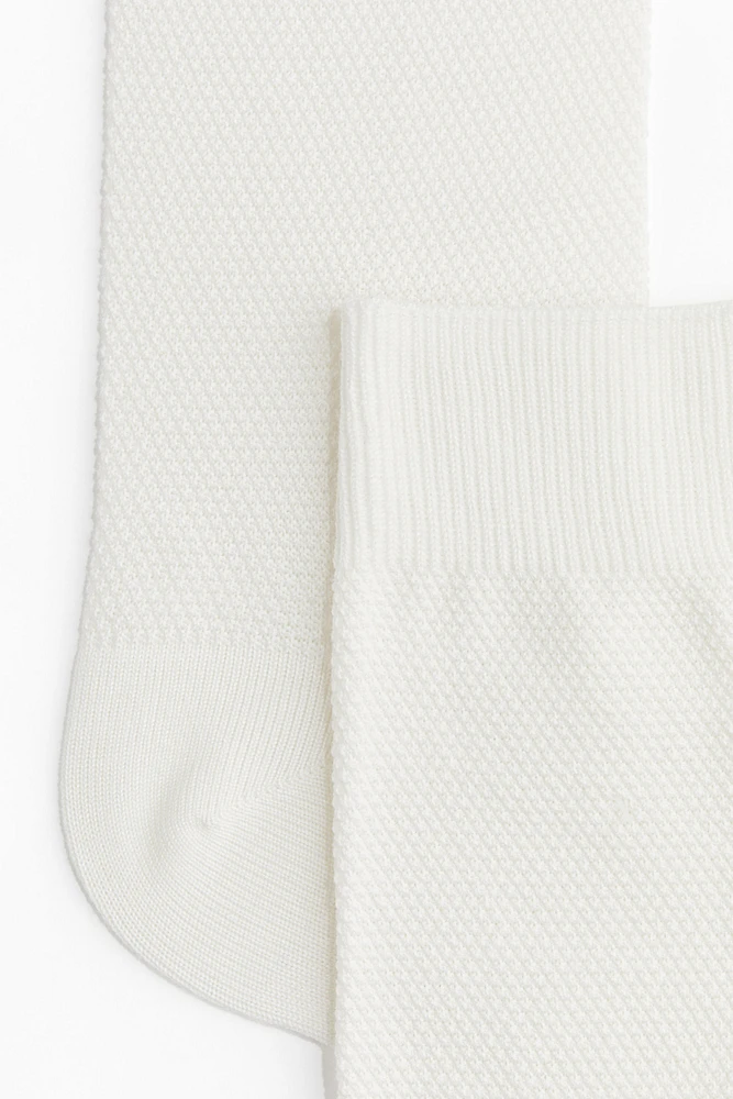 Chaussettes en piqué