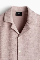 Regular-Fit Textured Resort Shirt