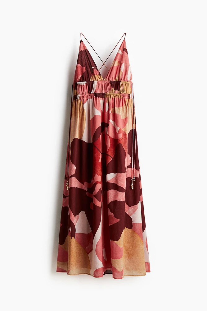 Crêpe Maxi Dress