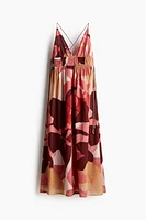 Crêpe Maxi Dress