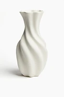 Tall Stoneware Vase