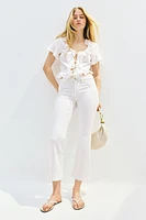 Flared Low Ankle Jeans