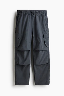 Pantalon cargo parachute ample