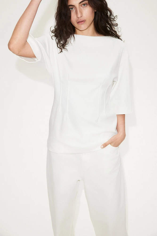 T-Shirt with Defined Waist