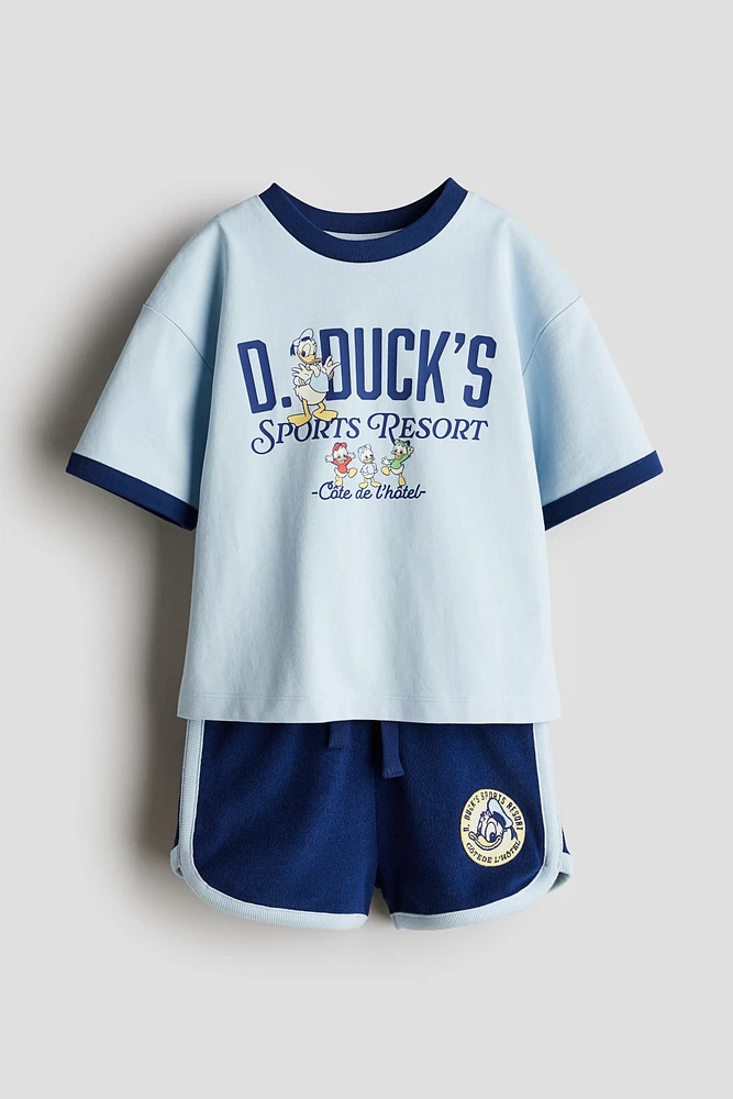 2-Piece T-Shirt and Shorts Set