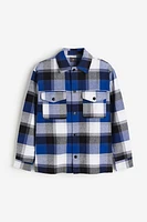 Loose Fit Twill Overshirt