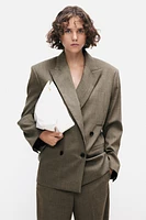 Double-Breasted Wool Blazer