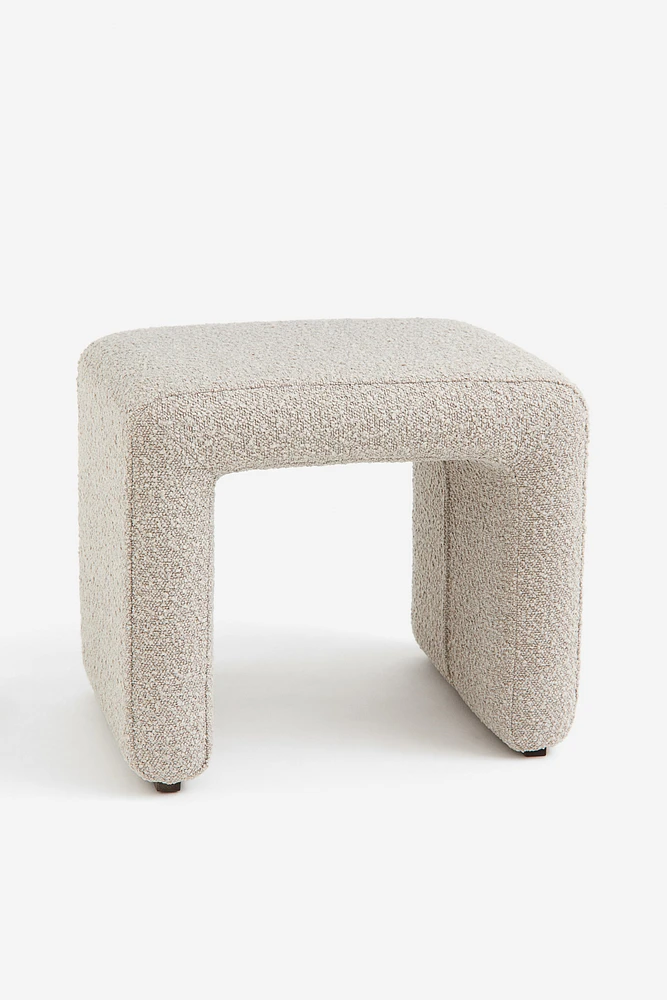 Bouclé Stool