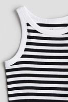 Ribbed Cotton Tank Top