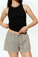 Short avec cordon de serrage