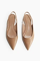 Pointed Slingbacks