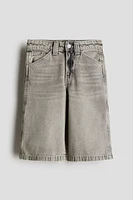 Short de charpentier en denim