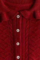 Cardigan with Collar