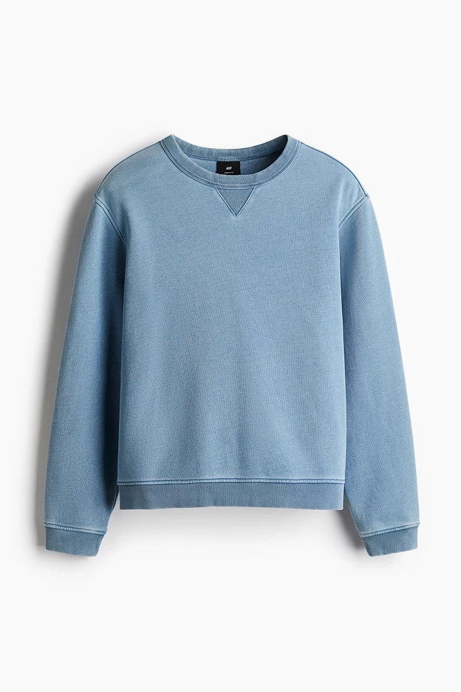 Regular Fit Washed Sweatshirt