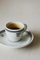 Espresso Cup and Saucer