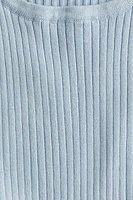 Débardeur en tricot côtelé