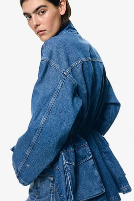 Veste utilitaire en denim