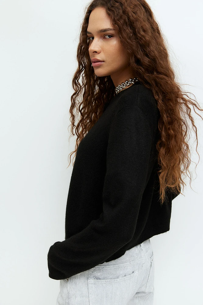 Chandail en maille fine