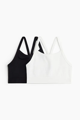 2-pack Seamless Sports Tops DryMove™