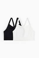 2-pack Seamless Sports Tops DryMove™