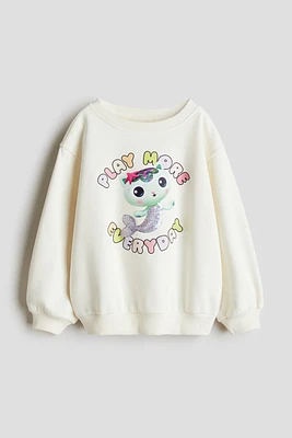 Sweatshirt with Motif