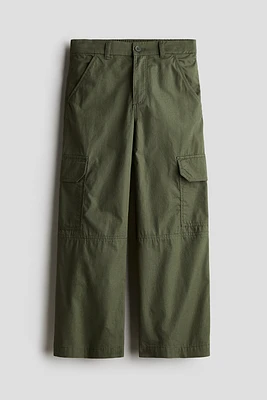 Pantalon cargo ample
