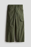 Pantalon cargo ample