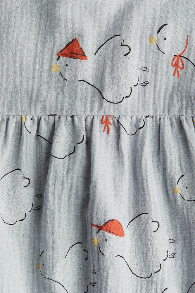 Robe en mousseline de coton