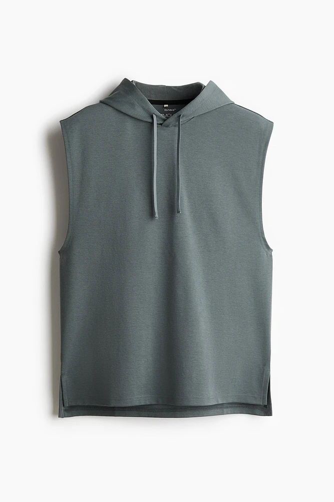 Regular-Fit Sleeveless Sports Hoodie with DryMove™