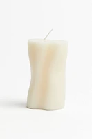 Asymmetric Pillar Candle