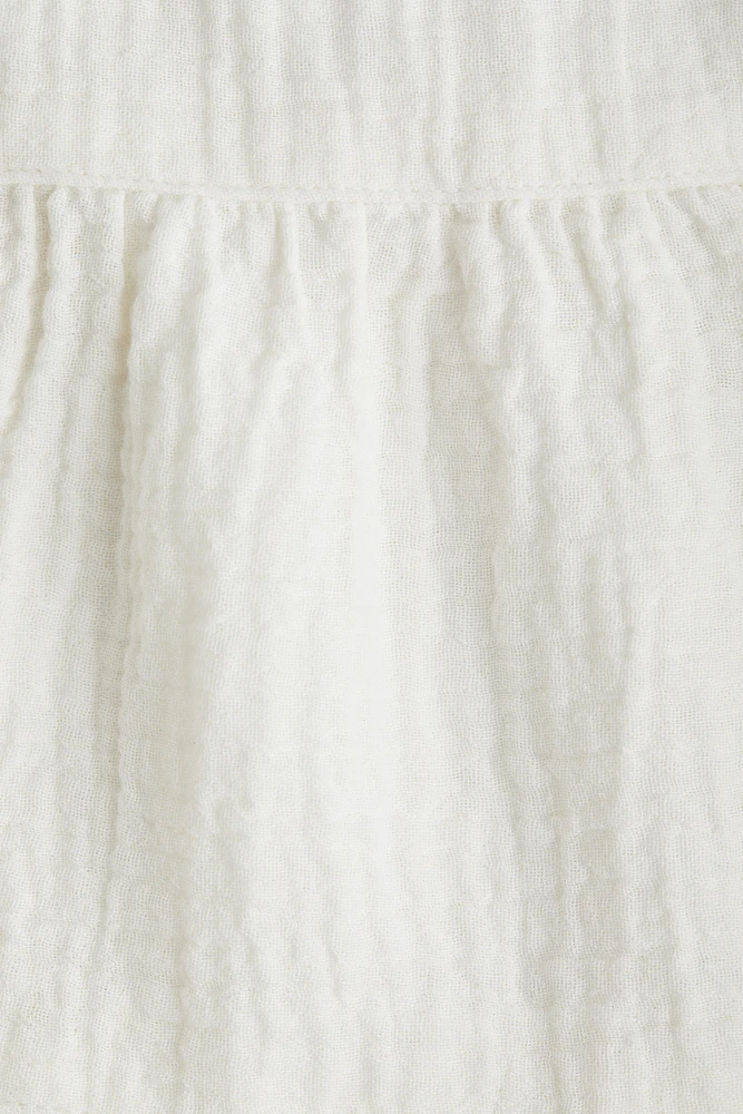 Cotton Muslin Dress