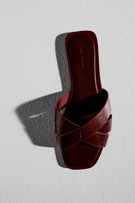 Sandales en cuir