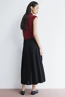 Pleated Skirt