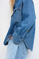 Loose-Fit Denim Shirt