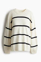 MAMA Slit-Hem Sweater