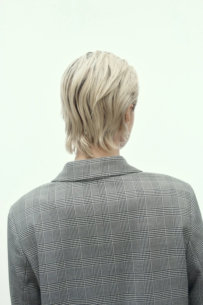 Blazer à fermeture croisée