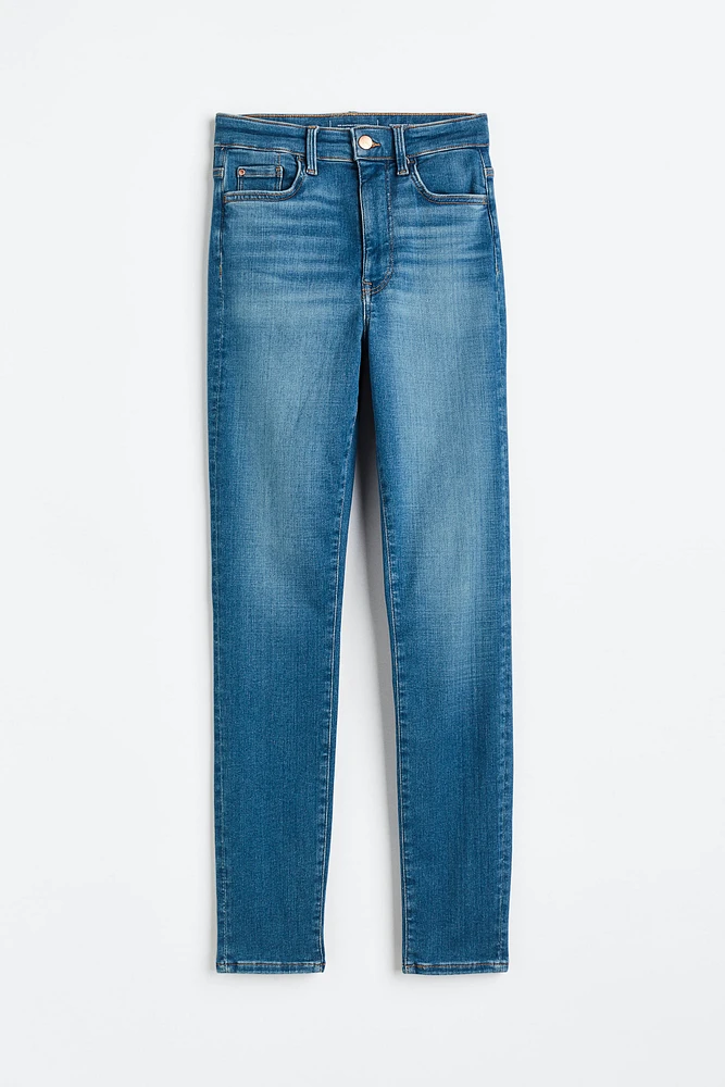 True To You Skinny Ultra High Ankle Jeans