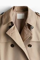 Knee-Length Trench Coat