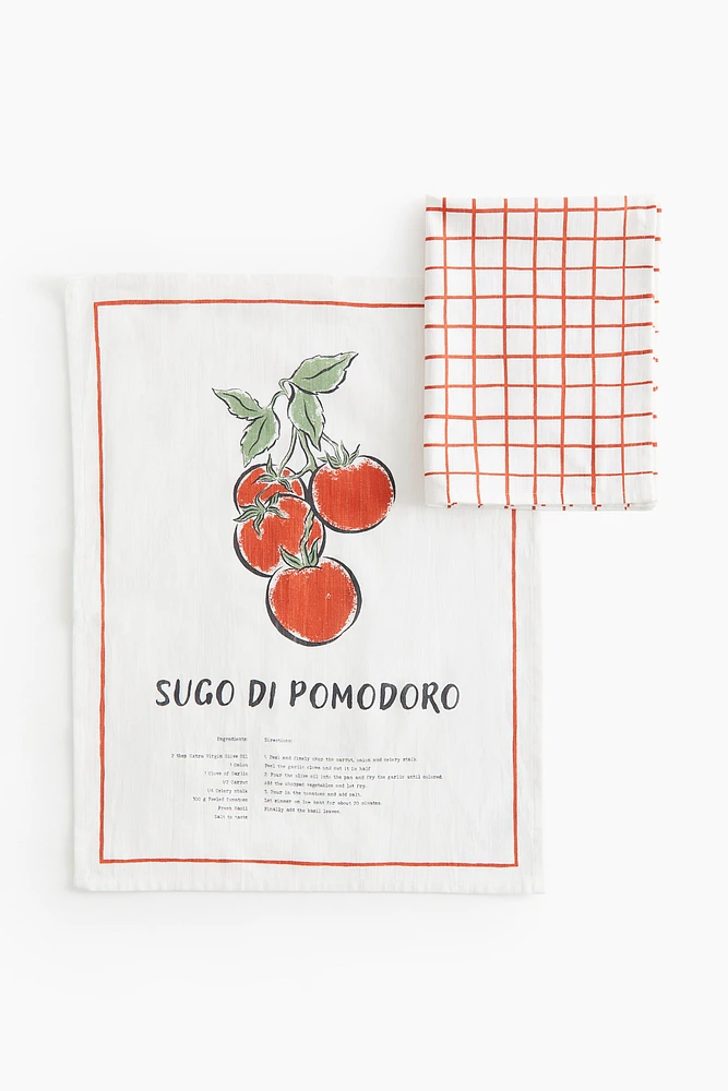 2-pack Tea Towels