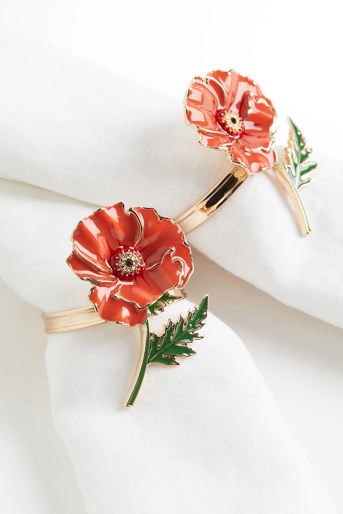 2-pack Metal Napkin Rings