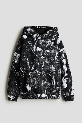 Hoodie with Motif