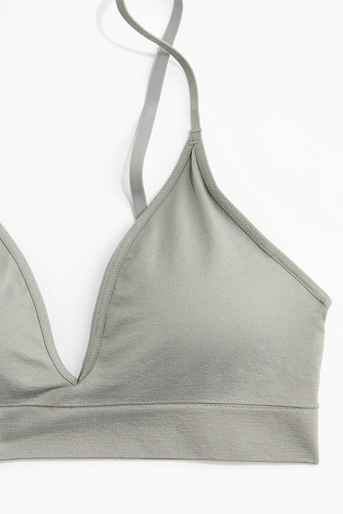 Seamless Padded Soft-cup Bra