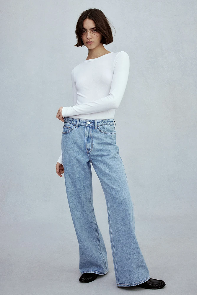 Wide Ultra High Jeans